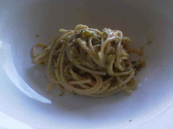 Zucchini Soße für Pasta