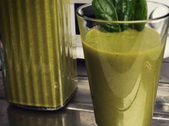 Spinat-Kicker - mit einem Kick durch den Tag