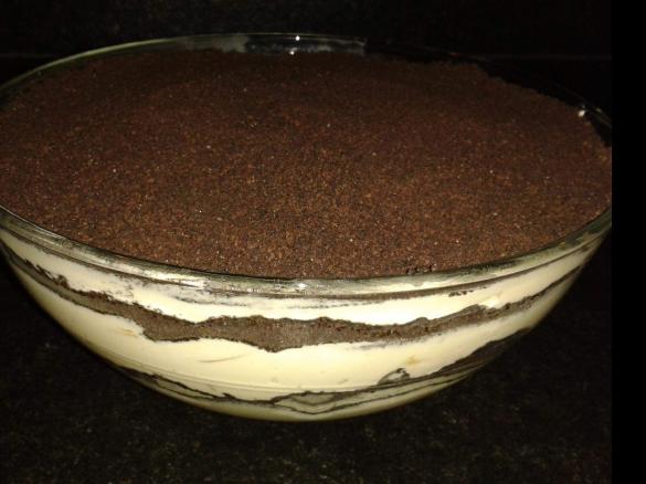 Steffi`s Blumenerde mit Pfirsichen (leichte Variante)