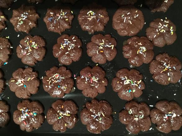 Kakao Gebäck (Eigelbverwertung)