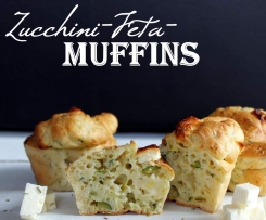 Zucchini-Feta-Muffins