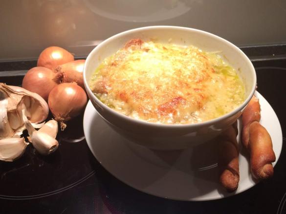 Französische Zwiebelsuppe