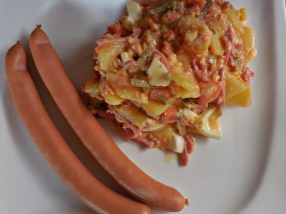 Bunter Kartoffelsalat 