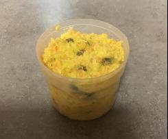 Curry Möhren Frischkäse Creme