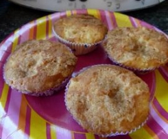 Apfelmuffins mit Zimtkruste