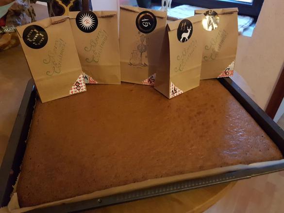 Dinkel-Lebkuchen vom Blech