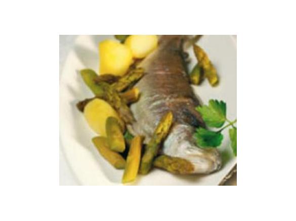 Forellen mit Sauce Hollandaise