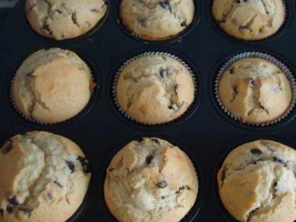 Muffins mit Schokostückchen