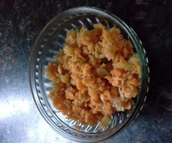 Möhrensalat mit feiner Orangennote