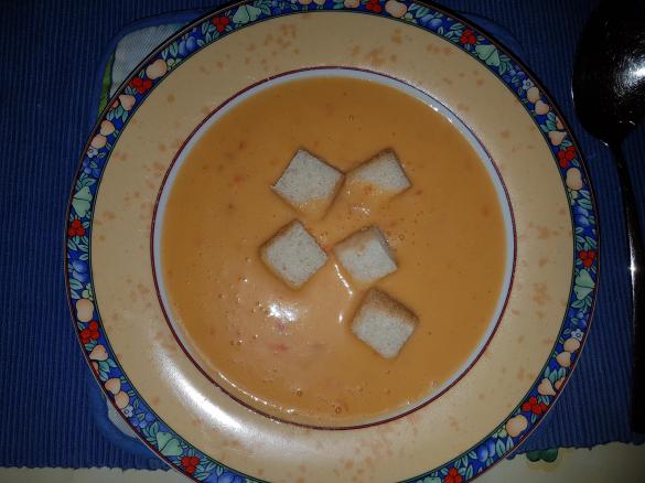 Paprika-Cremesuppe