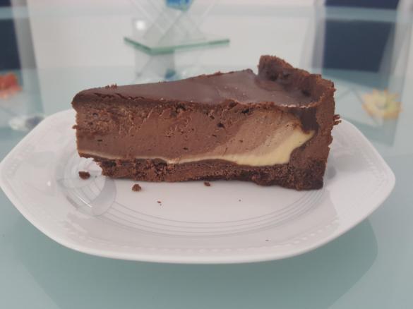 Schoko-Käsekuchen