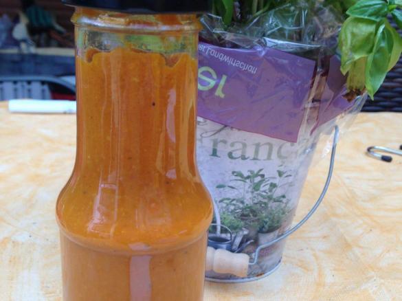 Grillsosse mit Erdnüssen pikant