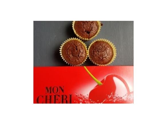 Super saftige Mon Cheri Muffins
