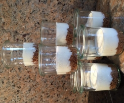 Limetten Pie im Glas 