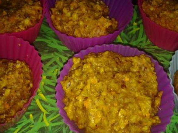 Haselnuss-Möhren Muffins