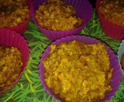 Haselnuss-Möhren Muffins