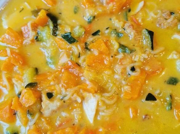 Gemüsesuppe- Asiastyle