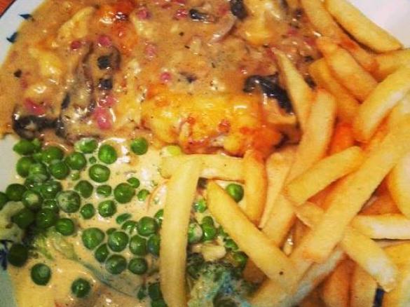 Putenschnitzel Holzfäller Art