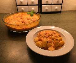Überbackene Gnocchi
