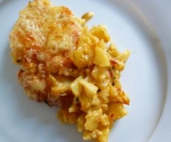 Kartoffelgratin mit Gemüse