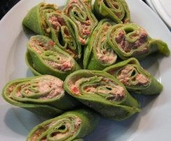 Basilikum-Tomaten-Crêpes