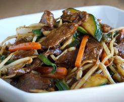 Chop Suey mit Rind