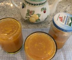 Aprikosenmarmelade mit Zimt