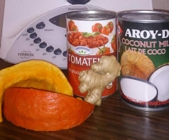 Kürbissuppe mit Ingwer