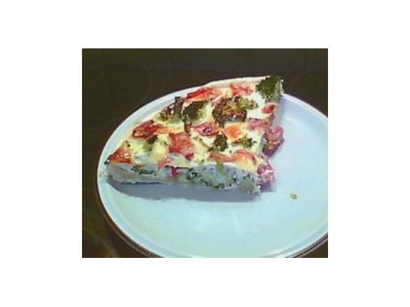 Brokkoli-Schinken-Quiche