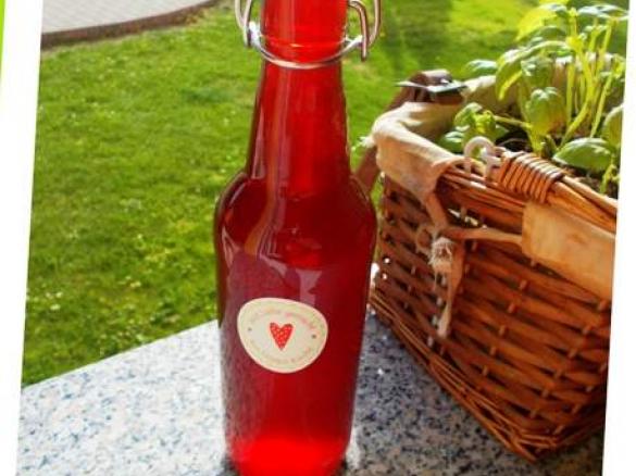 Himbeerlikör klar, ohne Sahne