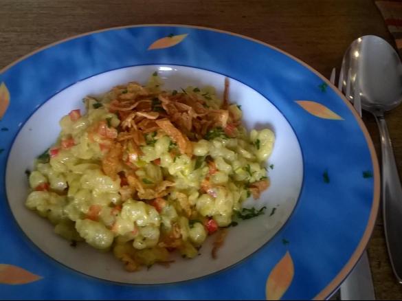 Vegane Spätzlepfanne, variabel