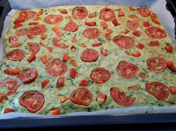 Bärlauch Ofenpfannkuchen vegetarisch