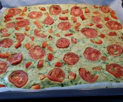 Bärlauch Ofenpfannkuchen vegetarisch