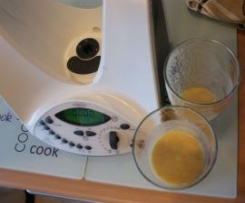 Obst-Shake mit Haferflocken