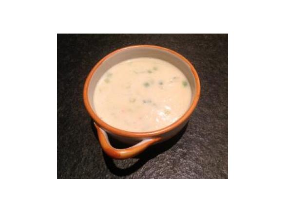 Variation von Kartoffelsuppe