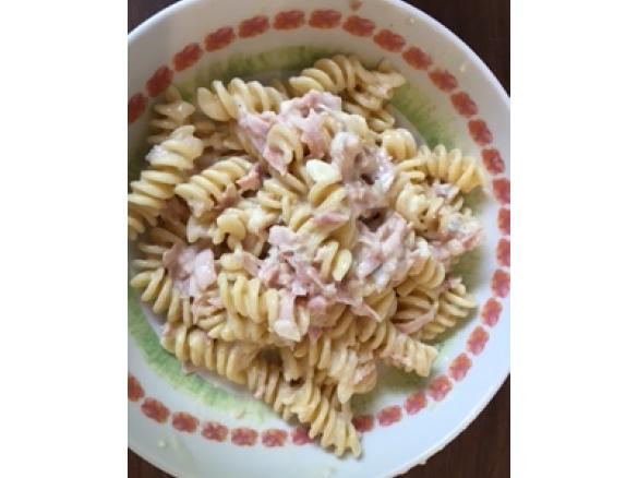 Gorgonzola-Schinken-Sahne-Soße für Pasta