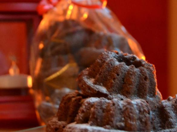 weihnachtliche Miniguglhupfe