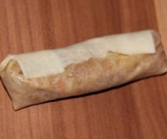 Vegetarische Frühlingsrollen mit "Hack"-Füllung