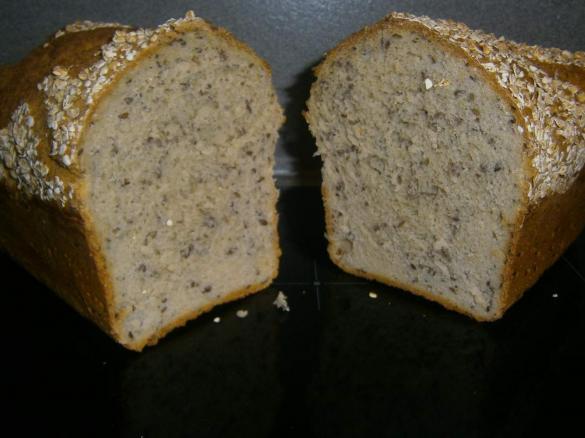 vollwertiges Brot mit leckerer Kruste
