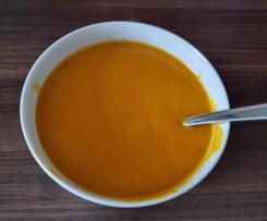 Kürbisrahmsuppe