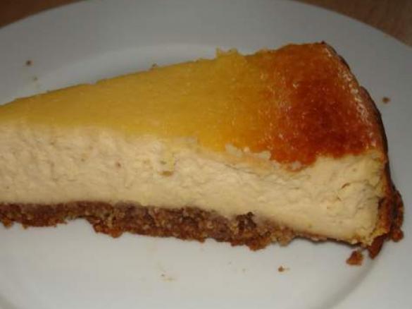 Ricotta-Cheesecake mit Honig