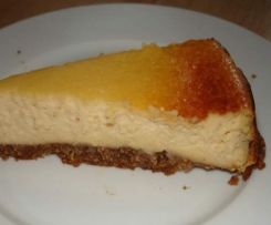 Ricotta-Cheesecake mit Honig
