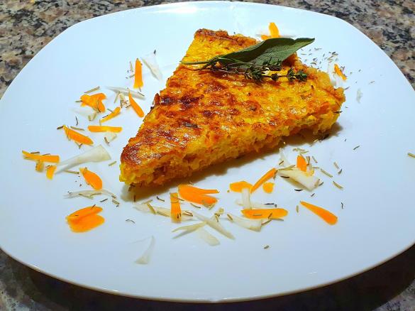 Sellerie-Karotten-Tarte