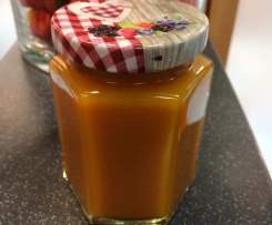 Kürbis-Konfitüre mit Amaretto , gesund,lecker, vegan,