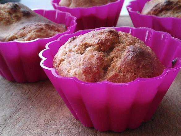 Dinkel-Buchweizen-Muffins  - veggie - gesund - kein Industriezucker - fitness - natürlich
