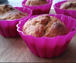 Dinkel-Buchweizen-Muffins  - veggie - gesund - kein Industriezucker - fitness - natürlich