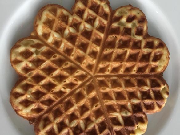 Sahnewaffeln, einfach und lecker!