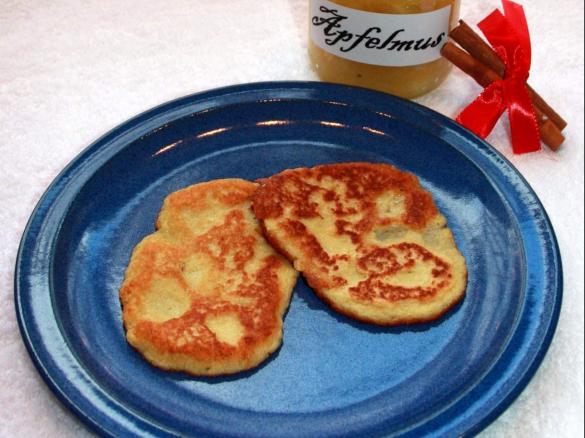 Kartoffelpuffer, "Plintze nach Omas Art"