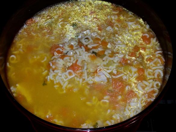 Hühnersuppe