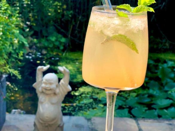 Stachelbeer-Minz Sirup